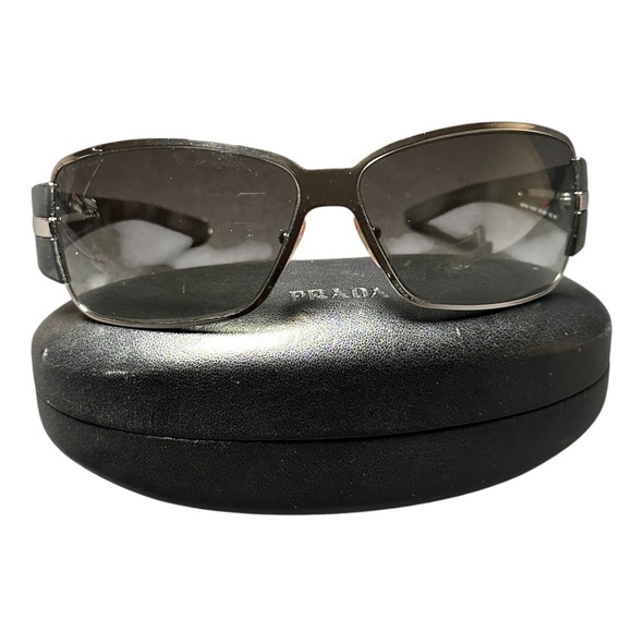 Prada Sunglasses with Case - Brand New - Picture 1 of 8